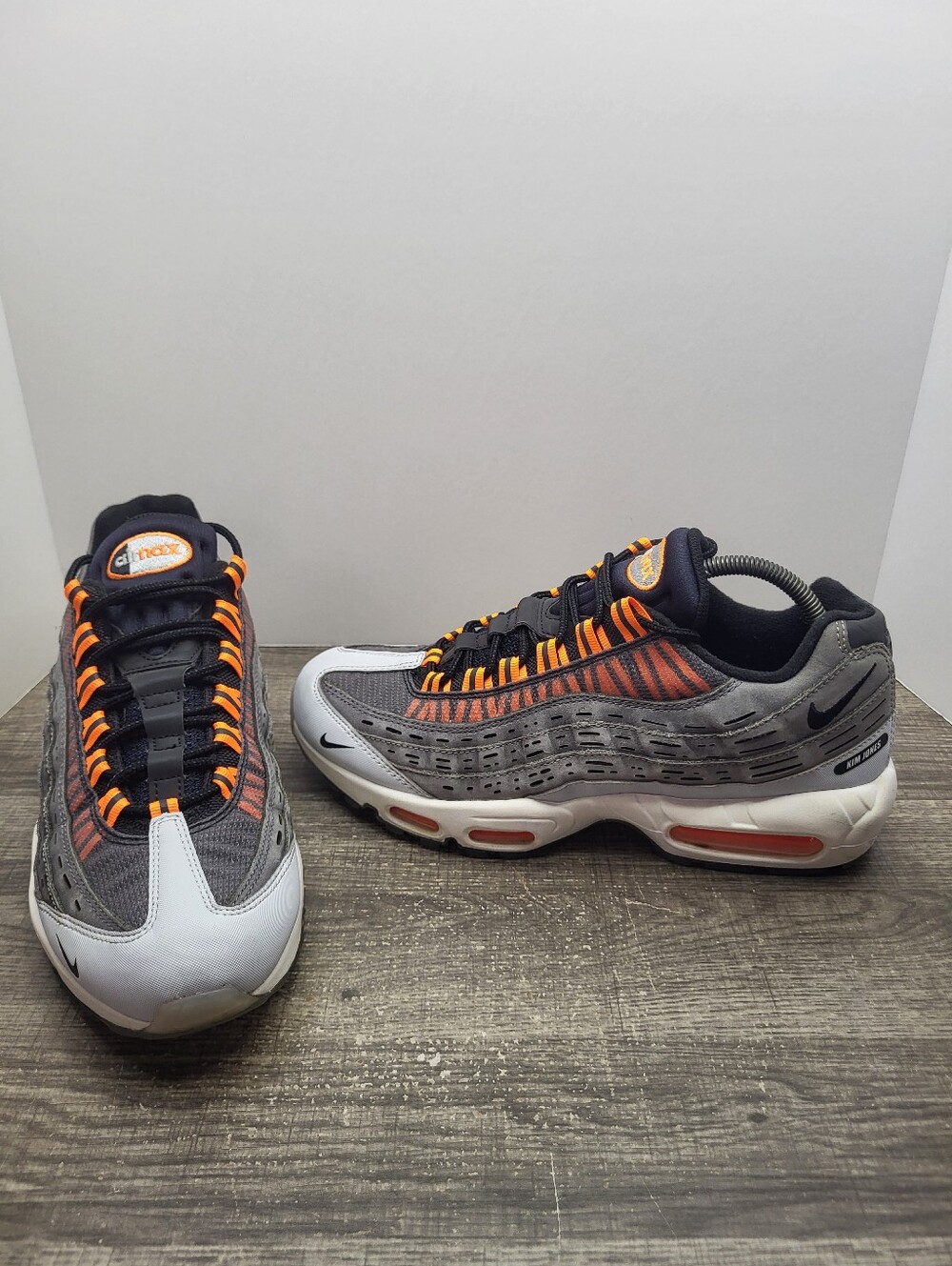 Nike Kim Jones x Air Max 95 Total Orange Black DD1871-001 Men's Size 10